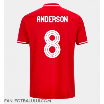 Nottingham Forest Elliot Anderson #8 Tricou Fotbal Replică 2025-26 Barbati Acasa